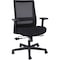Lorell Mesh High-Back Molded Executive Chair, Black LLR42175 - alternate 1